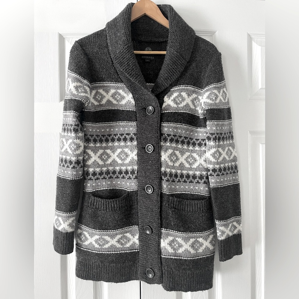 Samsara Button Up Cardigan Size S